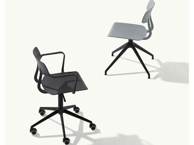 Sedia ufficio Snap by et al con o senza braccioli - Musa Home Design